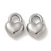 Anti-Tarnish 304 Stainless Steel Charms STAS-Q334-39P-1