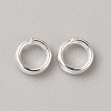 925 Sterling Silver Split Jump Rings FIND-WH0422-38A-1