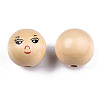 Unfinished Natural Wood Beads LS-X-WOOD-T019-31-A-18mm-2