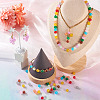 360Pcs 12 Style Imitation Jade Glass Beads Strands DGLA-CW0001-01-14