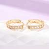 Women's Brass Earrings KK-CBA8EB2-15G-2
