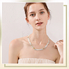 2 Strands Natural Freshwater Shell Beads Strands SHEL-SC0001-85C-5