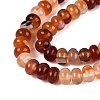 Natural Carnelian Bead Strands X-G-R403-4x6-16-2