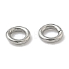 Tarnish Resistant 304 Stainless Steel Open Jump Rings STAS-Q186-02-3x0.6mm-3