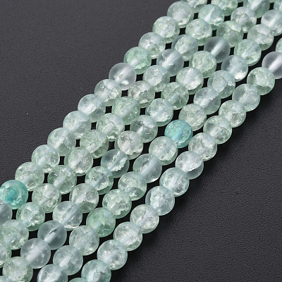 Crackle Glass Beads Strands GLAA-S192-D-006E-1