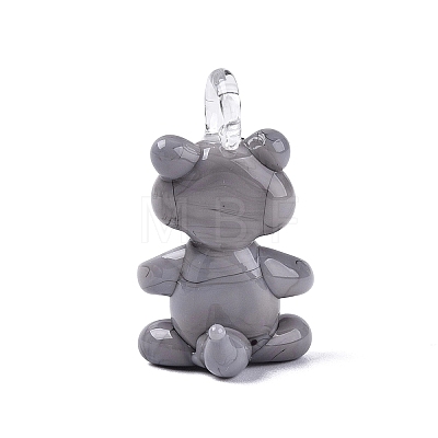Handmade Lampwork Pendants LAMP-N034-24B-1