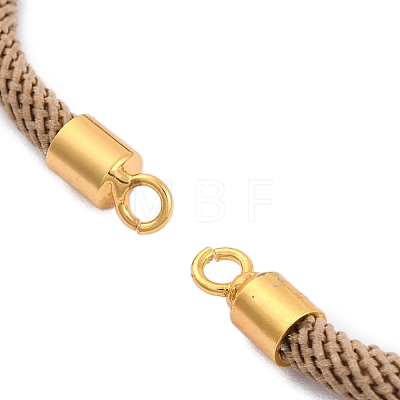 Nylon Cords Bracelet Makings Fit for Connector Charms AJEW-P116-02G-30-1