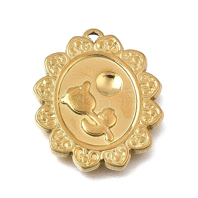 304 Stainless Steel Pendants SA-CBAF4B0-02G-01-1