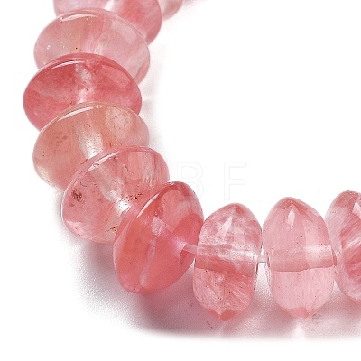 Cherry Quartz Glass Beads Strands G-P559-A12-02-1