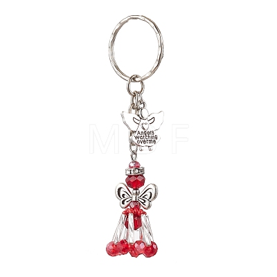 Glass Beaded Keychains KEYC-MZ00031-1