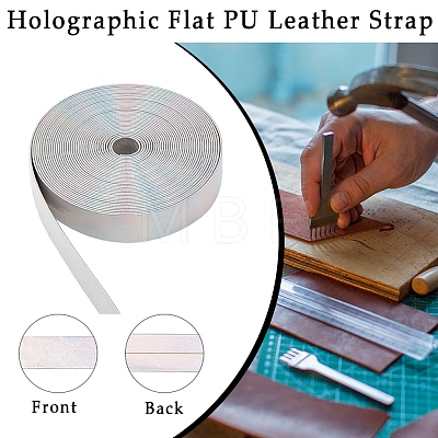 Gorgecraft 5M Laser Flat Imitation Leather Cord LC-GF0001-06C-02-1