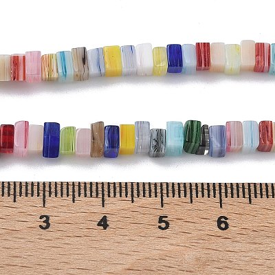 Handmade Lampwork Beads Strands LAMP-Q037-02A-09-1
