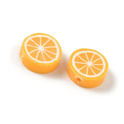 Fruit & Vegetable Theme Handmade Polymer Clay Beads CLAY-F006-02G-1
