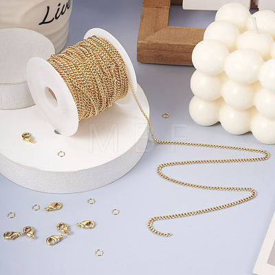  DIY Chain Bracelet Necklace Making Kit CHC-TA0001-06-1