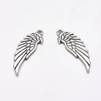 Tibetan Style Alloy Pendants TIBEP-5445-AS-LF-1