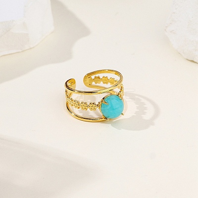 304 Stainless Steel Cuff Open Rings RJEW-D352-02G-01-1