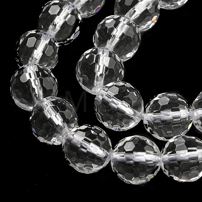 Natural Quartz Crystal Beads Strands G-C079-B06-02-1