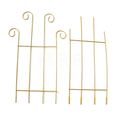 Iron Garden Trellis AJEW-G074-01G-1