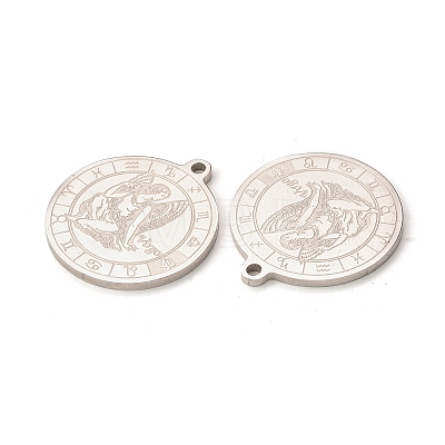 Non-Tarnish 304 Stainless Steel Pendants STAS-A074-03A-P-1