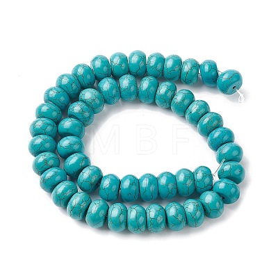 Synthetic Turquoise Beads Strands G-P505-08A-1