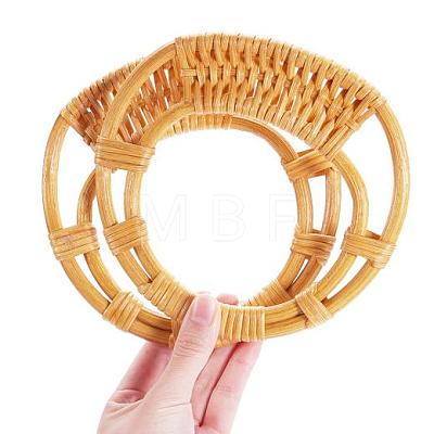   Handmade Reed Cane/Rattan Woven Bag Handle FIND-PH0015-56-1