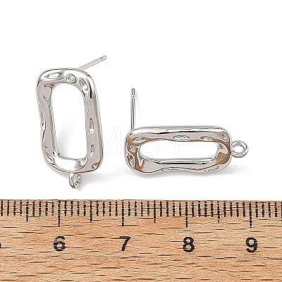 SHEGRACE Brass Earring Stud Earring Findings XGRQ6M082-910P-1