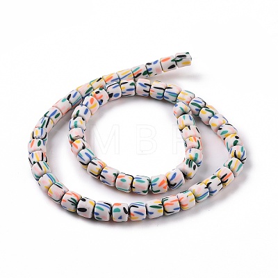 Handmade Polyester Clay Beads Strand CLAY-P001-01A-1