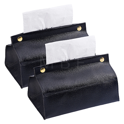 PU Leather Tissue Box AJEW-WH0816-558B-1