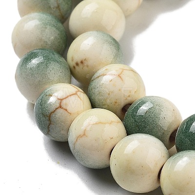 Synthetic Turquoise Dyed Beads Strands G-E594-24Q-1