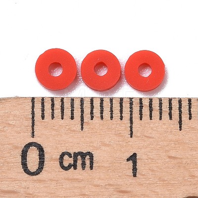 Eco-Friendly Handmade Polymer Clay Beads CLAY-R067-4.0mm-B30-1
