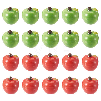 20Pcs 2 Colors Handmade Porcelain Beads PORC-TA0001-69-1