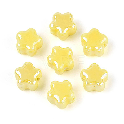 Handmade Porcelain Bead PORC-N011-04C-01-1