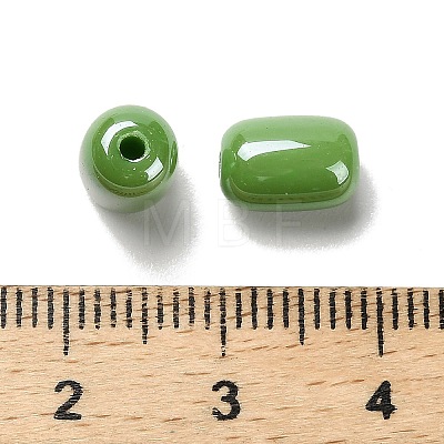 Opaque Glass Beads GLAA-Z012-01G-1