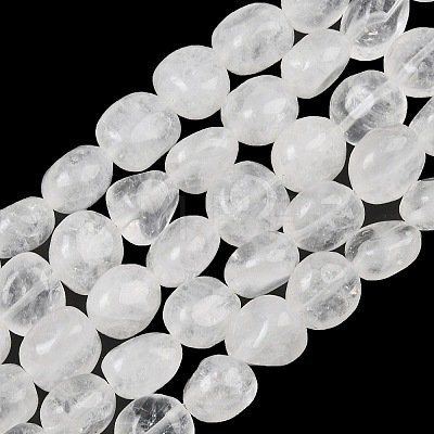 Natural Quartz Crystal Beads Strands GG-CBA787B-A02-1