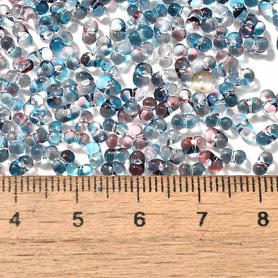 Transparent Baking Paint Glass Seed Beads SEED-A033-06A-13-1