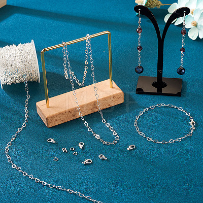 DIY Chain Bracelet Necklace Making Kit DIY-TA0003-74-1
