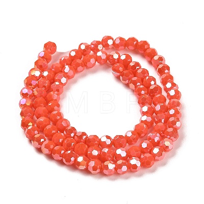 Opaque Glass Beads Stands EGLA-A035-P4mm-B03-1