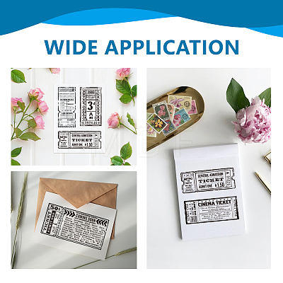 Custom PVC Plastic Clear Stamps DIY-WH0618-0011-1