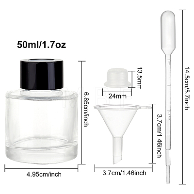BENECREAT Glass Aromatherapy Subpackage Bottle MRMJ-BC0002-87EB-1