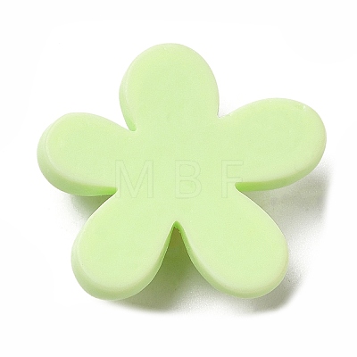 Opaque Resin Cabochons CRES-M021-02F-1