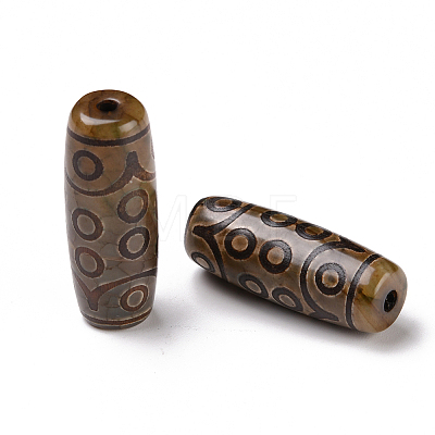 Tibetan Style dZi Beads LS-TDZI-E004-06-1