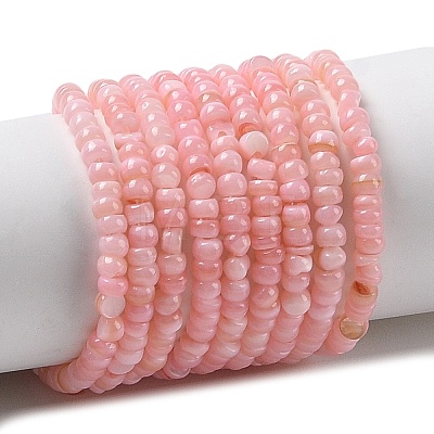 Natural Freshwater Shell Beads Strands SHEL-P017-01B-09-1