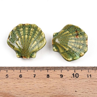 Handmade Porcelain Beads PORC-N009-01F-1
