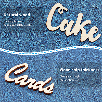 Natural Wood Cabochons WOOD-NB0001-58-1