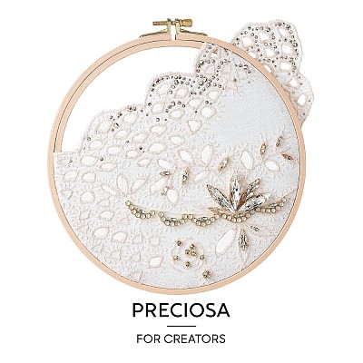 Preciosa® MAXIMA Crystal Round Stones LS-Y-PRC-RBSS45-10220-1