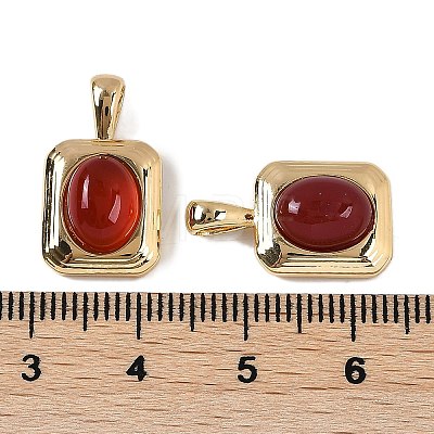 Natural Carnelian(Dyed & Heated) Pendants KK-P283-50G-1