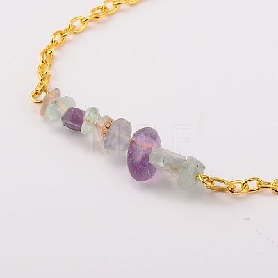 Natural Gemstone Pendant Necklaces X-NJEW-JN00915-1