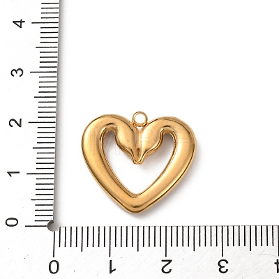 304 Stainless Steel Rhinestone Pendants STAS-B139-03G-02-1