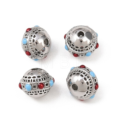 Brass Beads KK-H524-10P-1