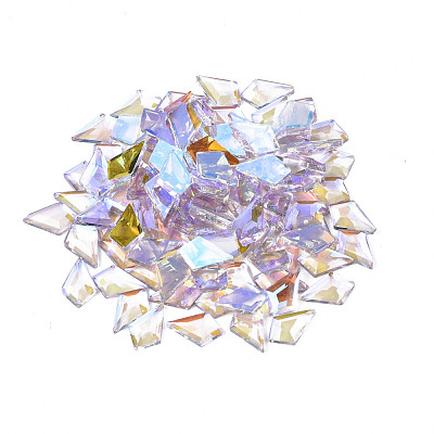 Glass Rhinestone Cabochons MRMJ-N027-041B-1